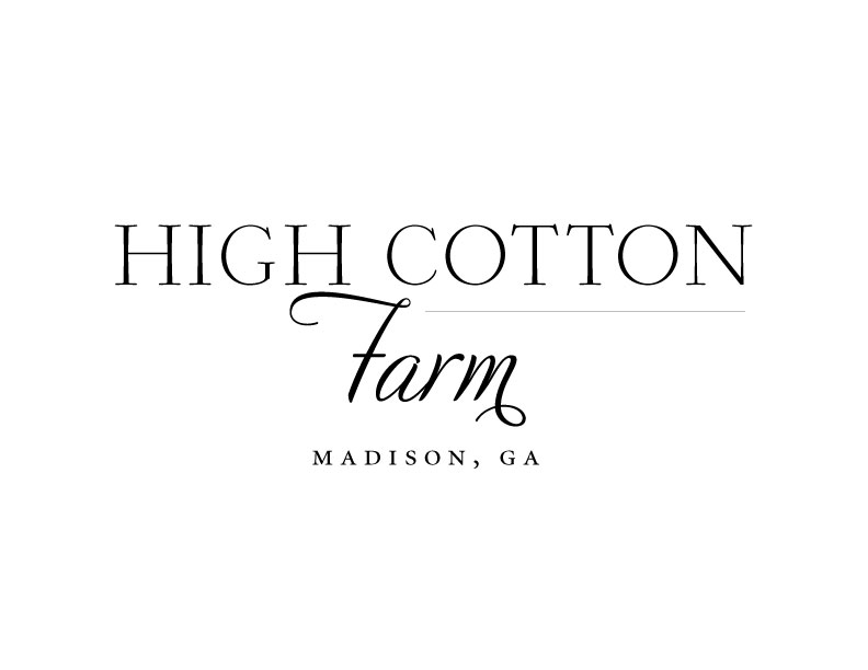 HIGH COTTON FARM | Logo Design