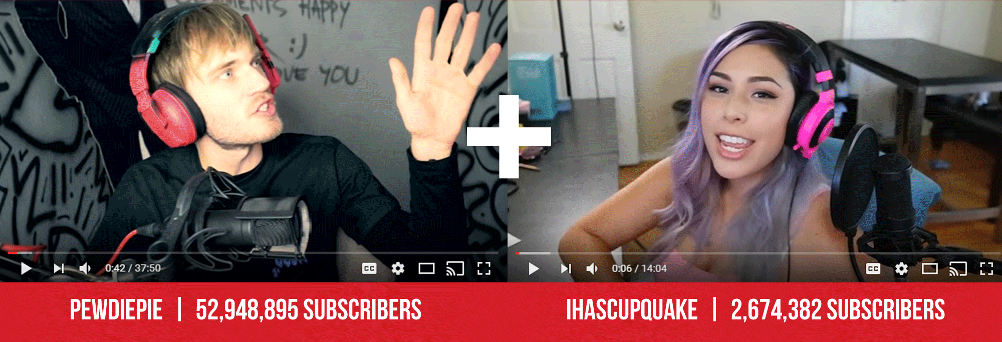 We will then encourage them to make a collaboration video to help drive awareness around the issue of gender inequality. These videos will all be launched at the same time.