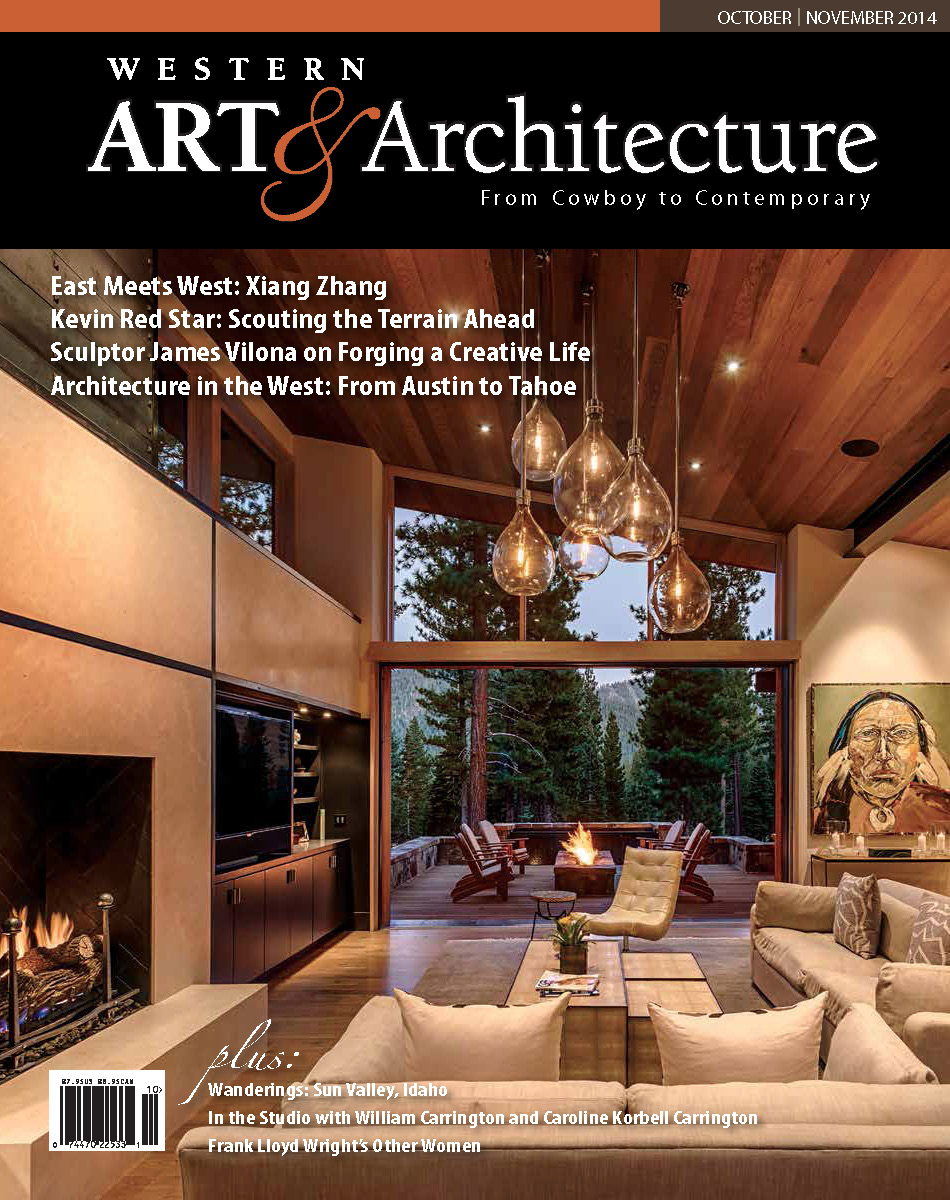Cover / Feature Article: "Mountain Modern" Nov 2014 Bigony Residence