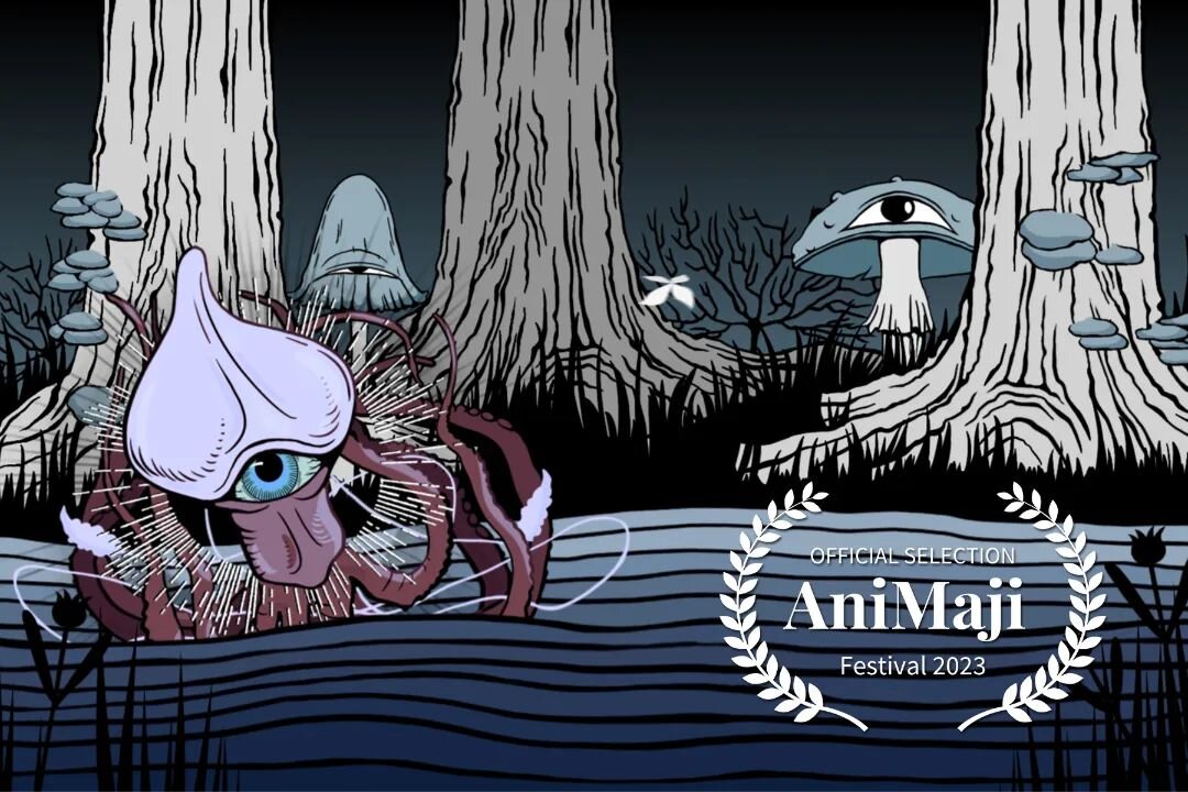 Our music video #bigblackclouds will get its NY debut at the #animajifestival  Aug 24th 💙💧☁️ details coming soon on the festival site. #ronleyteper #musicvideo #animaji