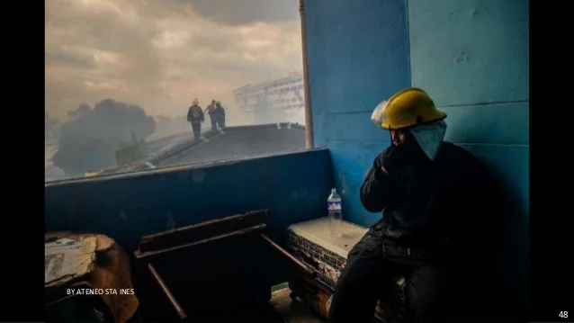 FIrefighters. Photo by Ateneo Sta Ines