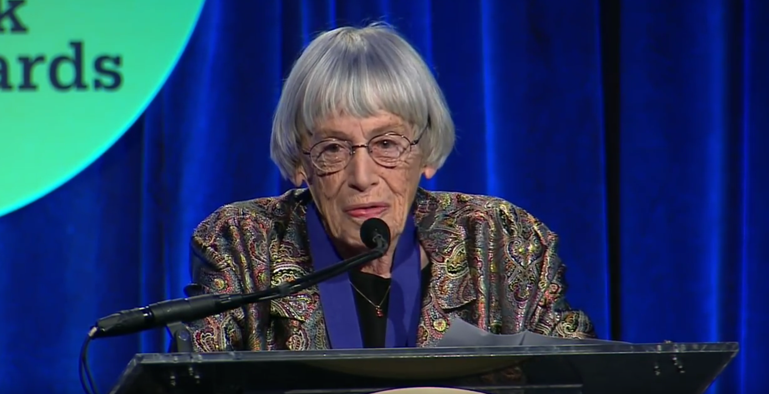 VIDEO: Watch Ursula K. Le Guin Talk About Book Writing and Capitalism