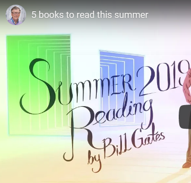 LIST: Bill Gates Has Just Revealed His 5 Book Recommendations for This Summer
