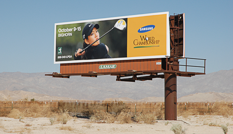 Samsung World Championship LPGA Golf Tournament Out of Home Advertising 