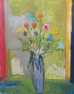Arrangement Before Window