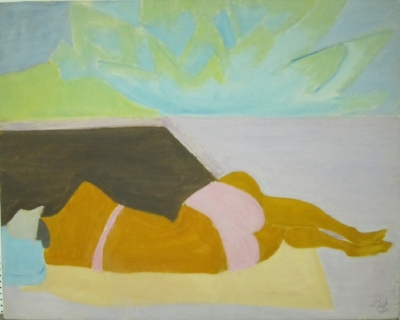 Reclining Bather