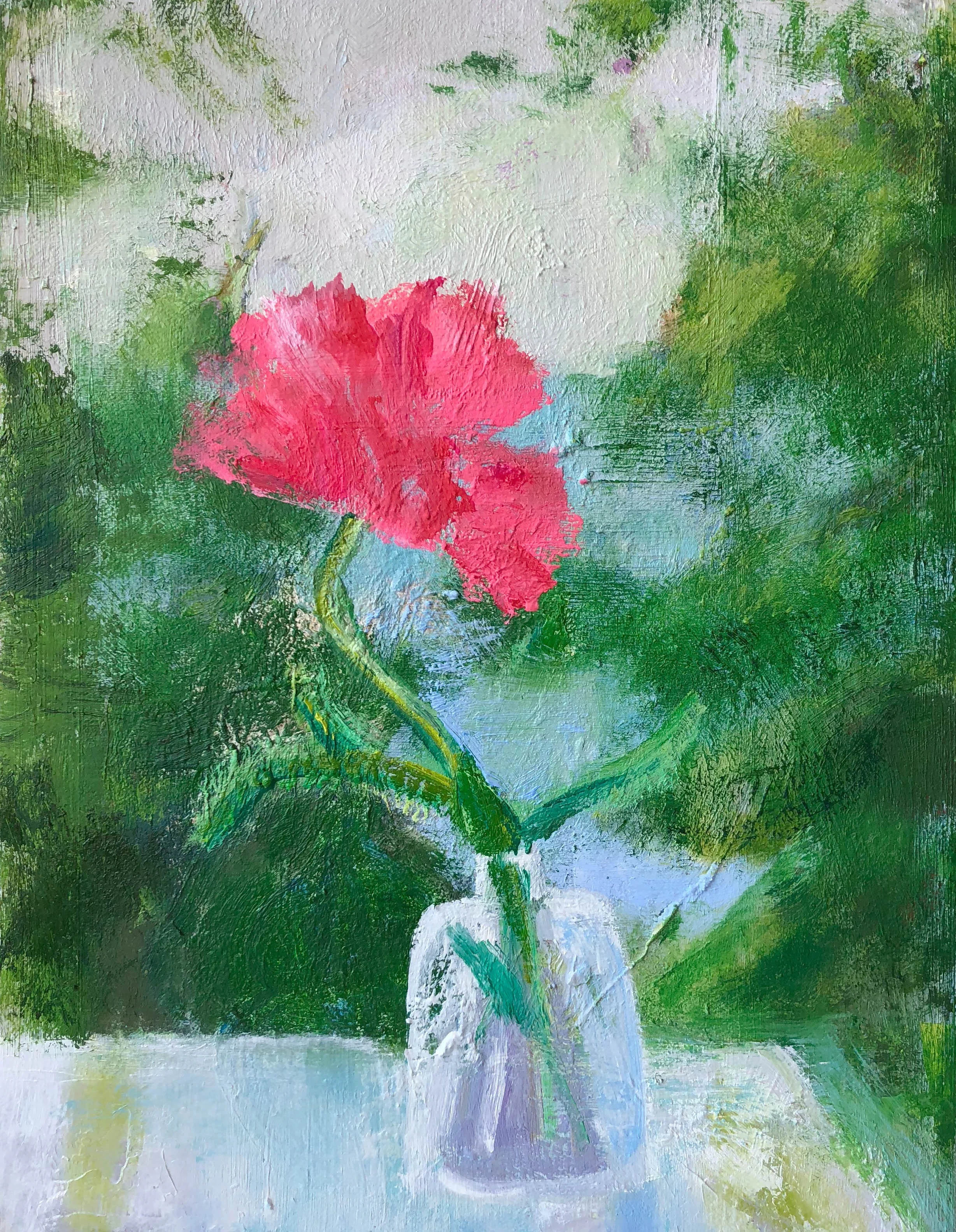 Peony in the Pine