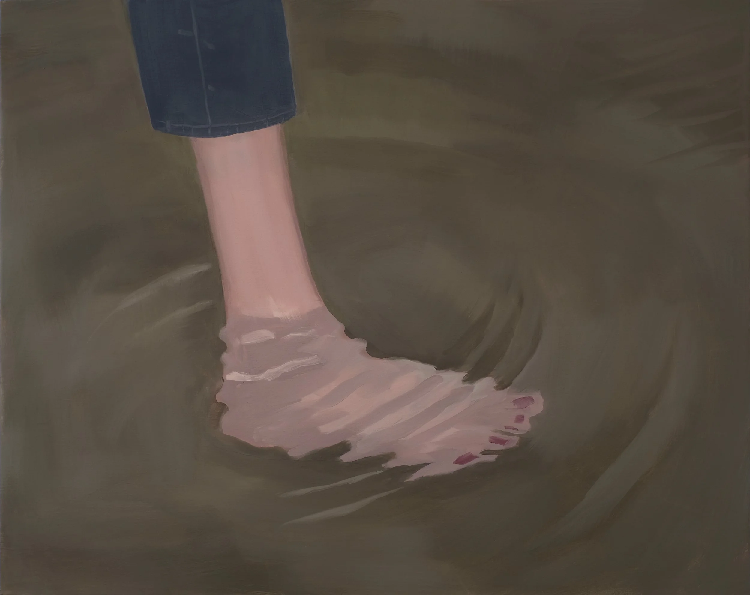   Pond    2025    oil on linen    30” x 24”  