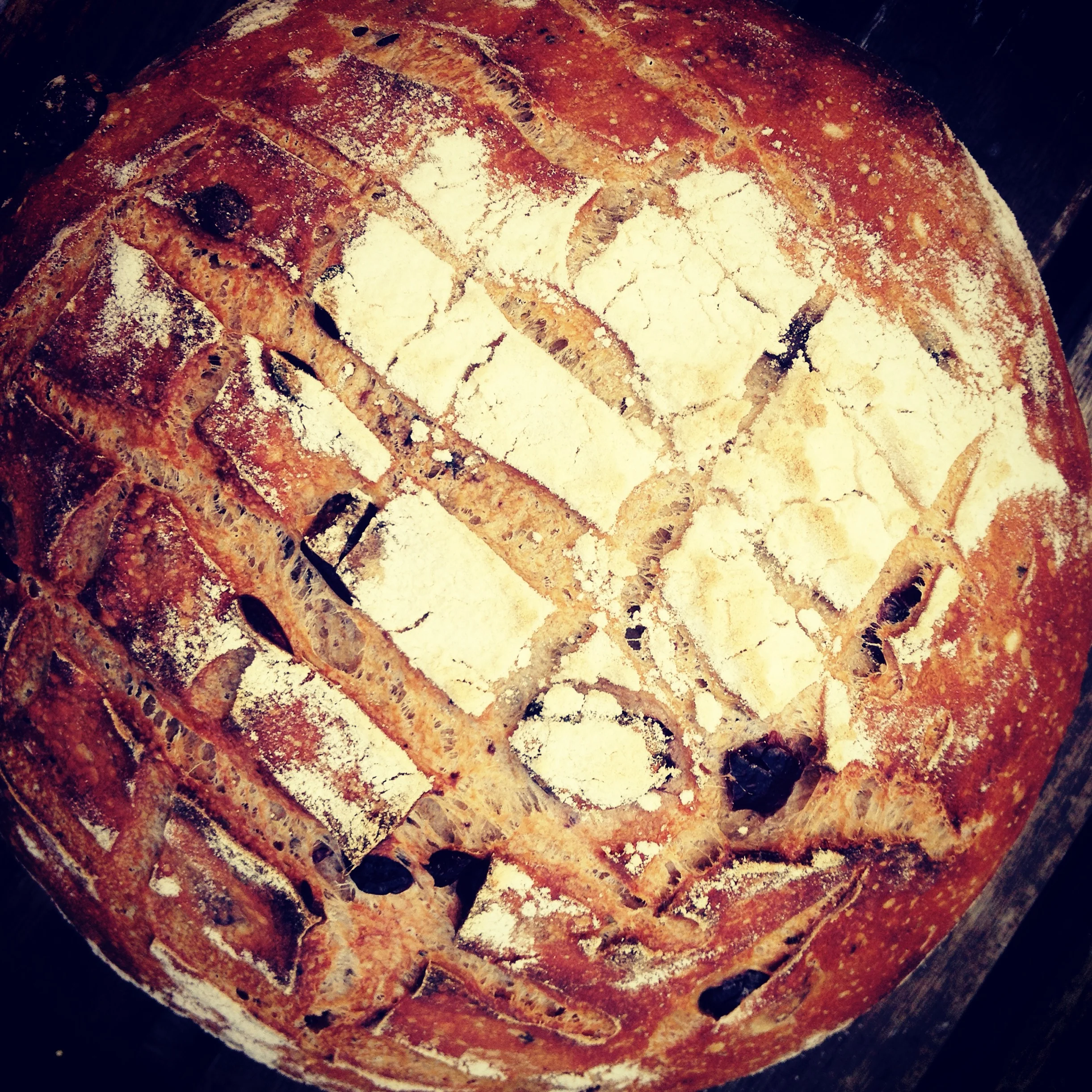 Olive "tortoise loaf"