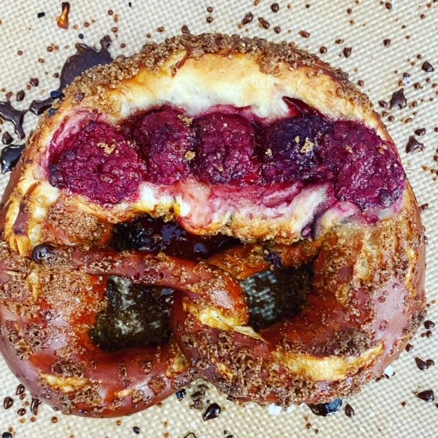 Raspberries & Brown Sugar
