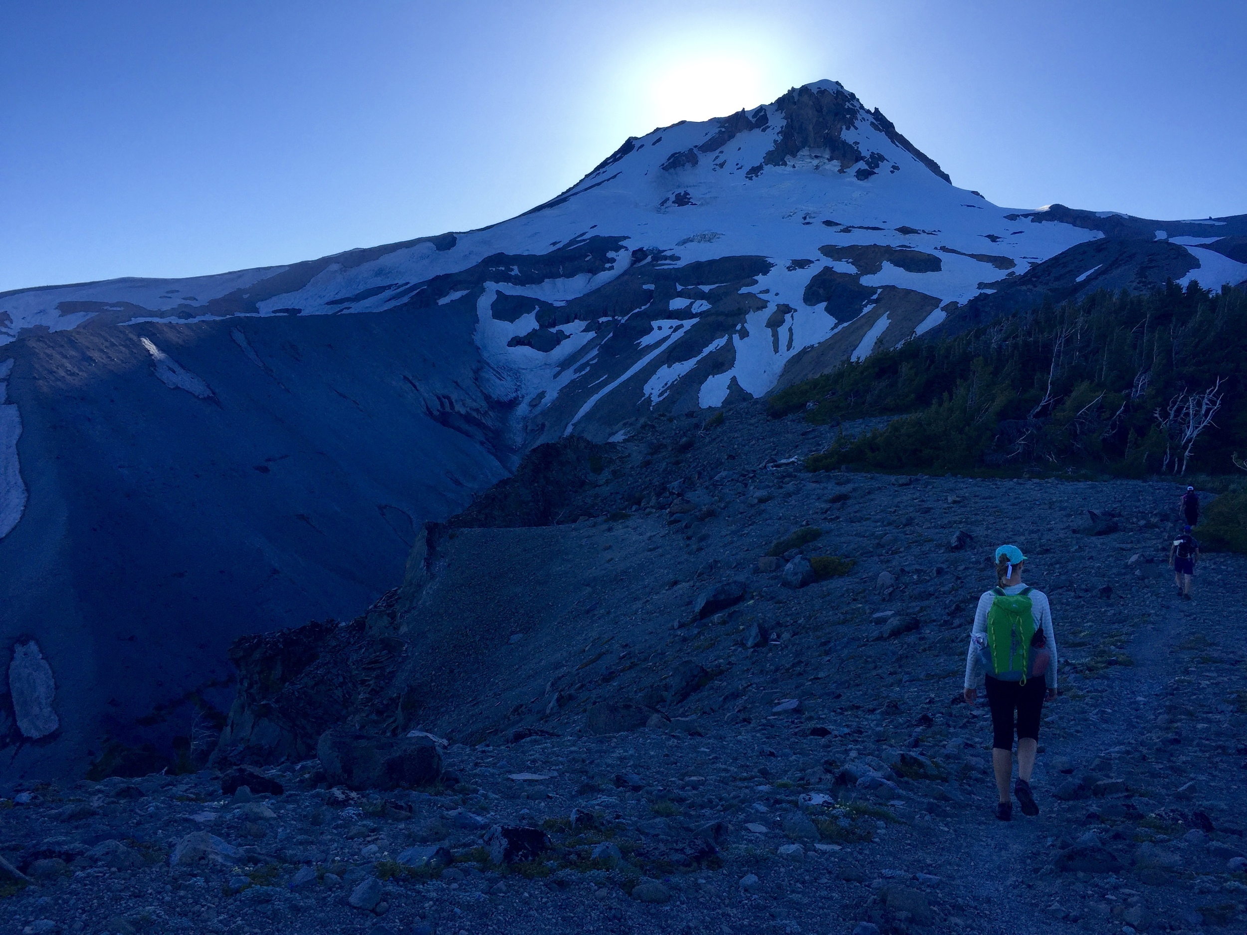 Nearing the top