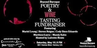 Beyond Baroque: Poetry & Wine Tasting Fundraiser