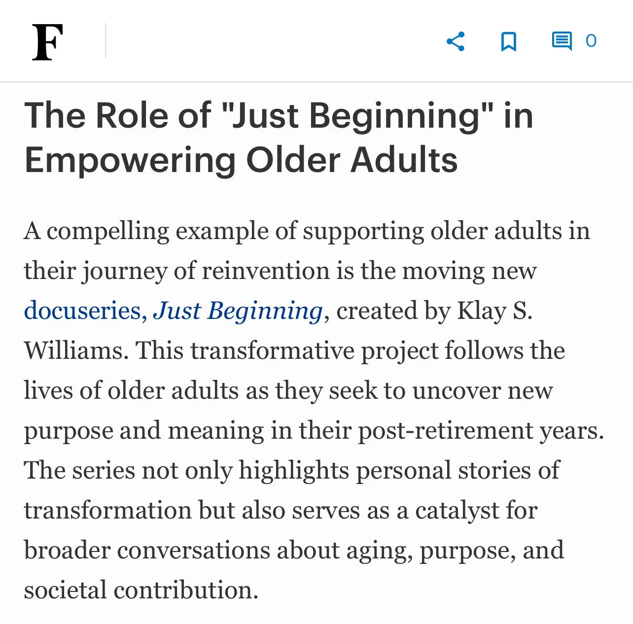 Reinventing Retirement: Unlocking The Untapped Potential Of Older Adults