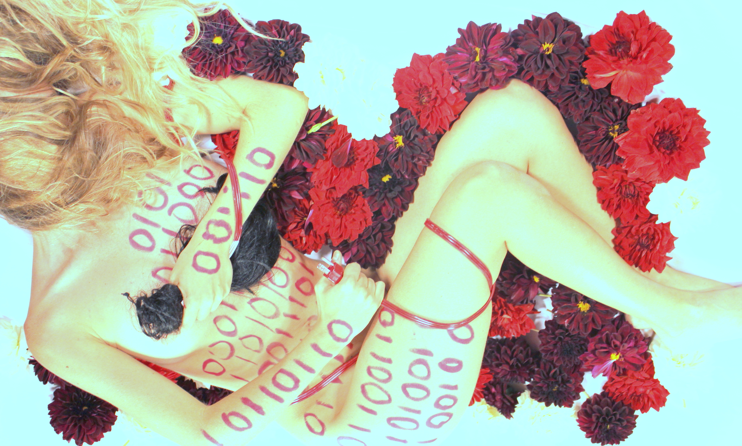 the time she dug her grave with ones and zeros