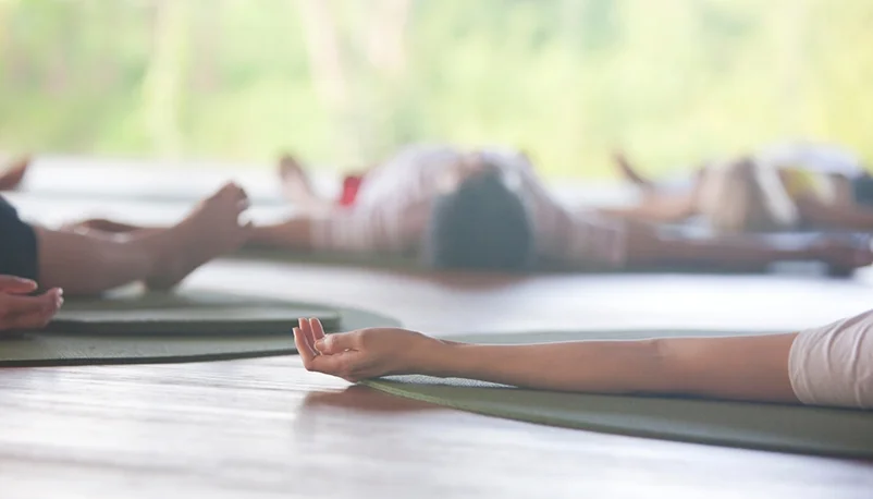 Breathwork Yoga Class Savasana