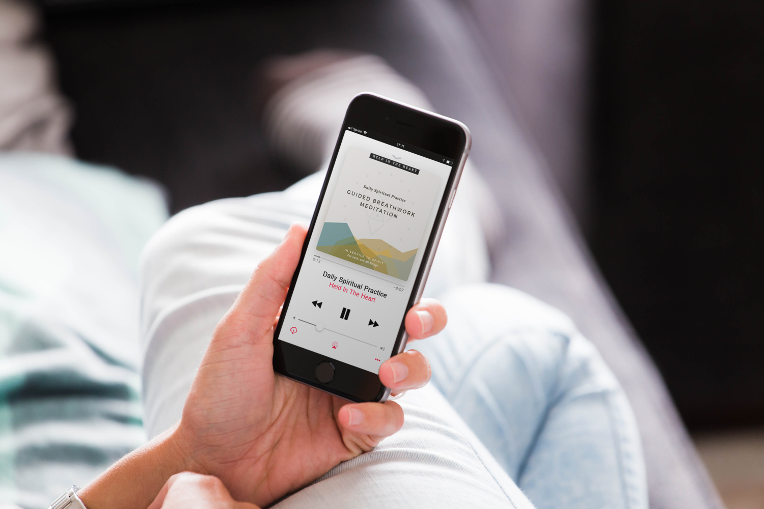 iPhone Audio Guided Meditation