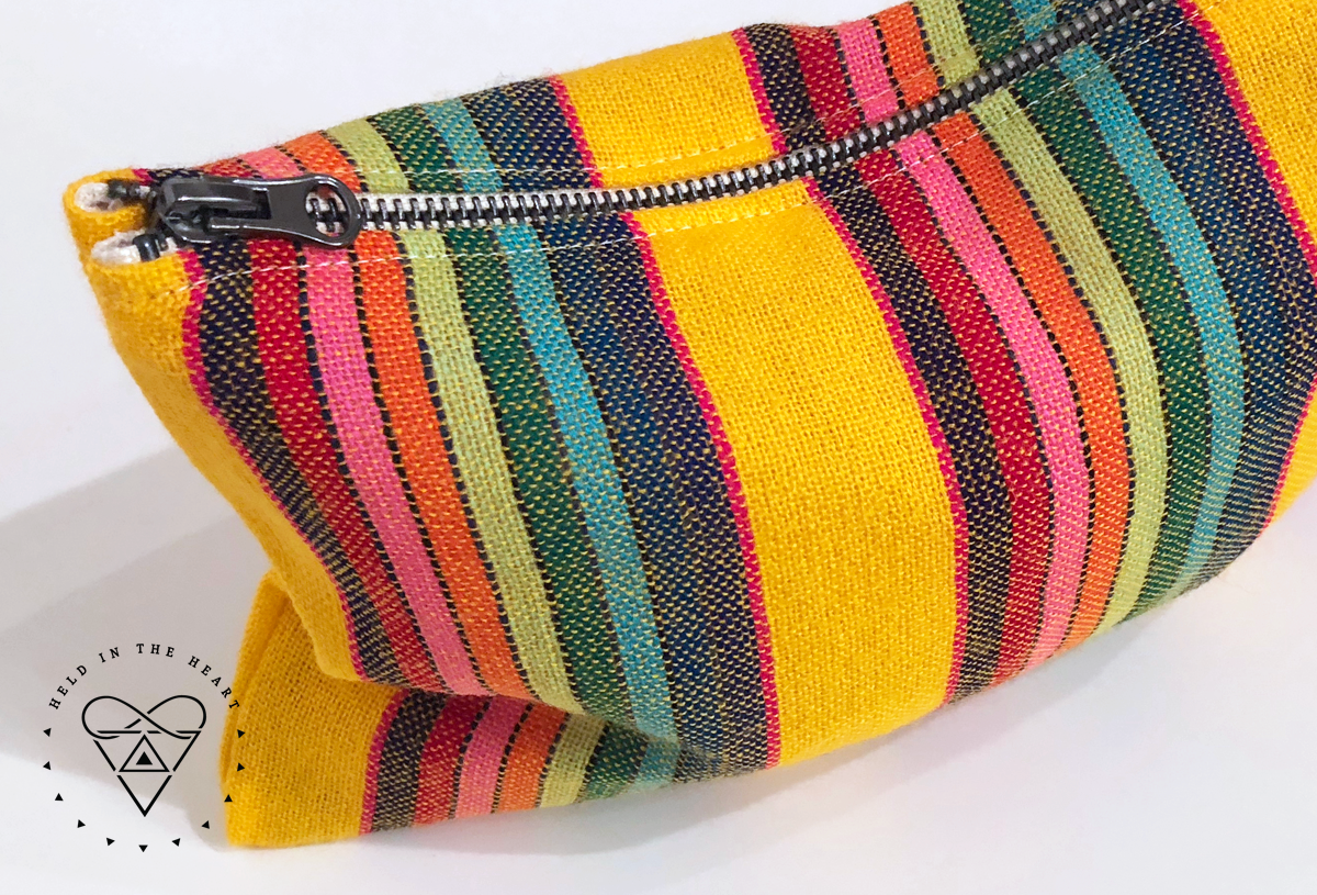 Mexican Fabric Zipper Pouch