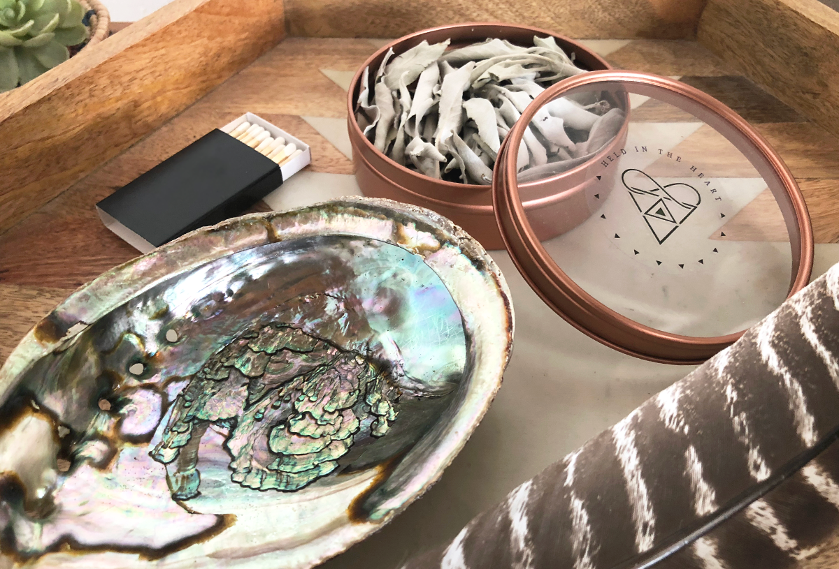Sage Clearing Kit - Close-up