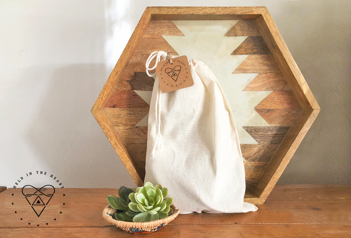 Sage Clearing Kit in Muslin Bag