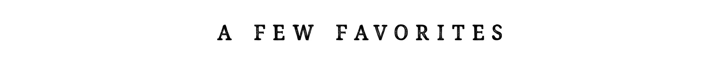 FOR LOVE_Favorites.jpg
