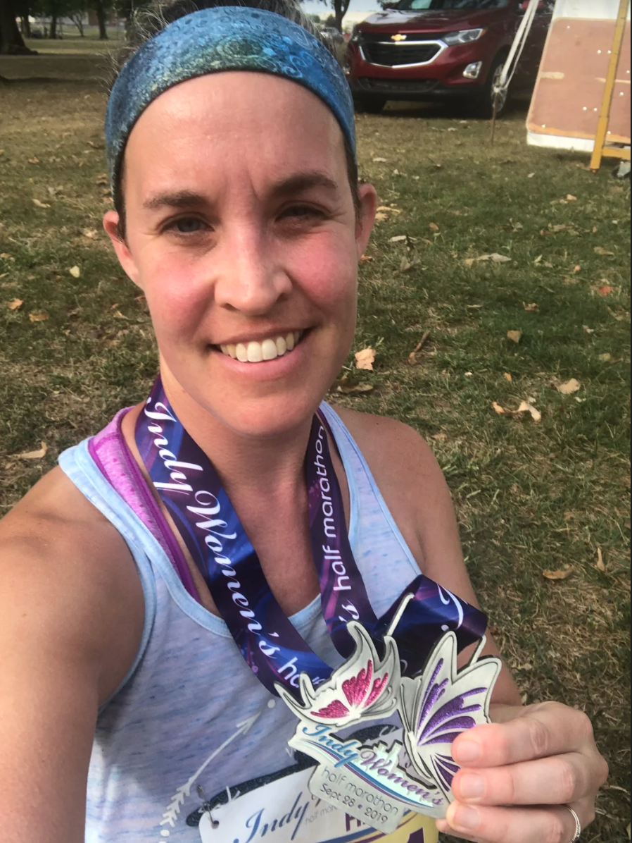 After my 18th half marathon