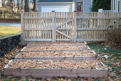 Our Winterized Raised Beds