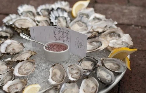Oysters at Walrus and the Carpenter