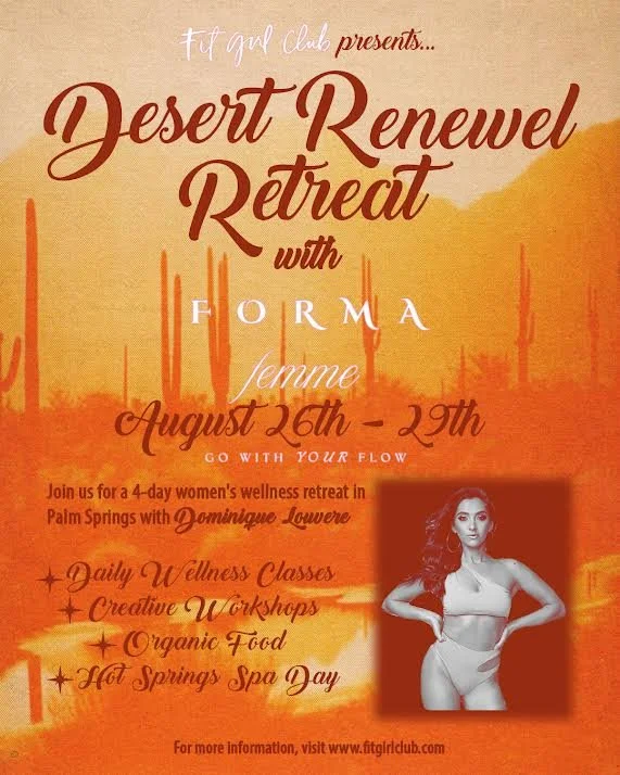 August 26 - 29th | Desert Renewal Retreat | Palm Springs, CA