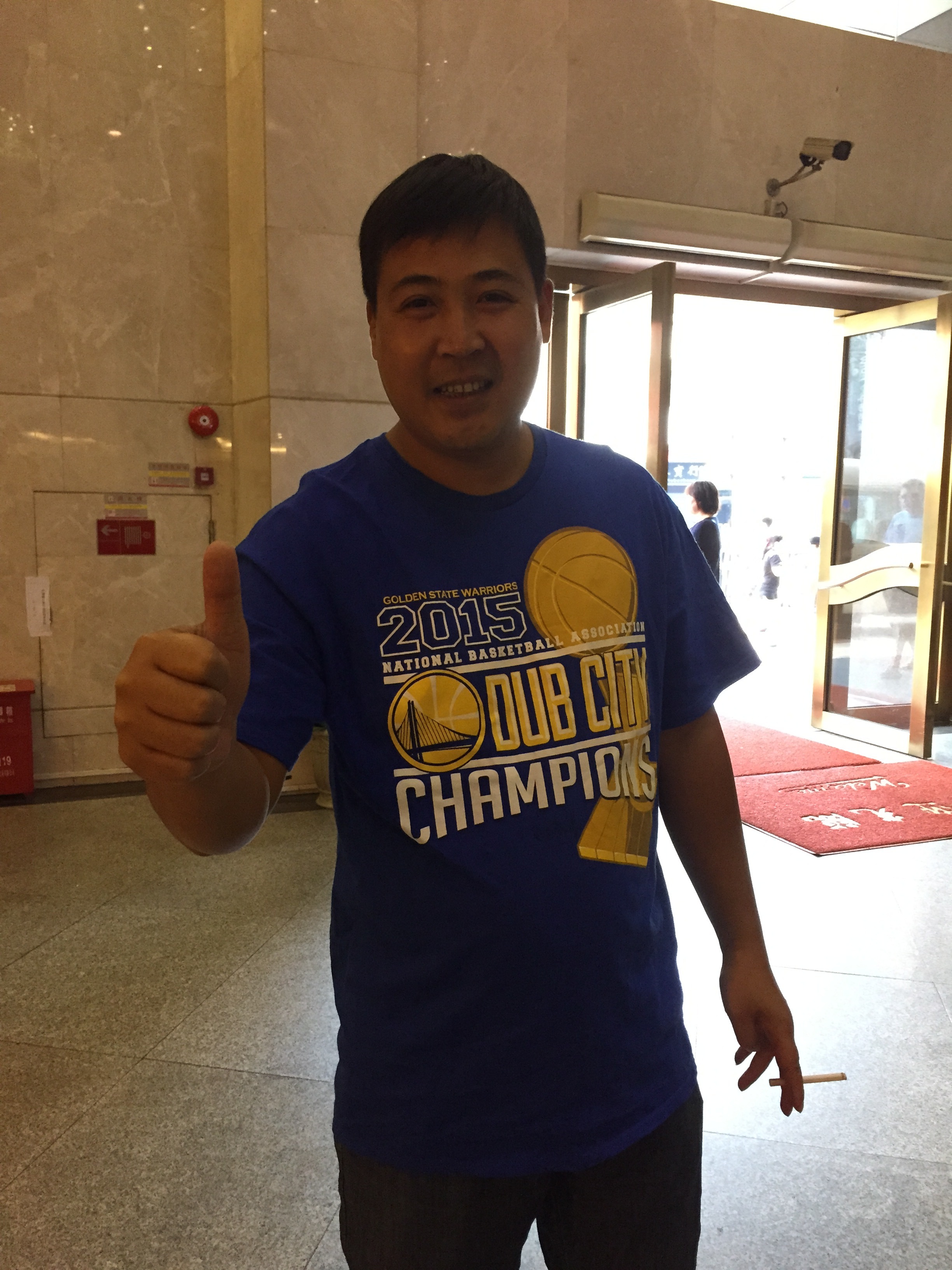 Sifu, Golden State's number one fan!