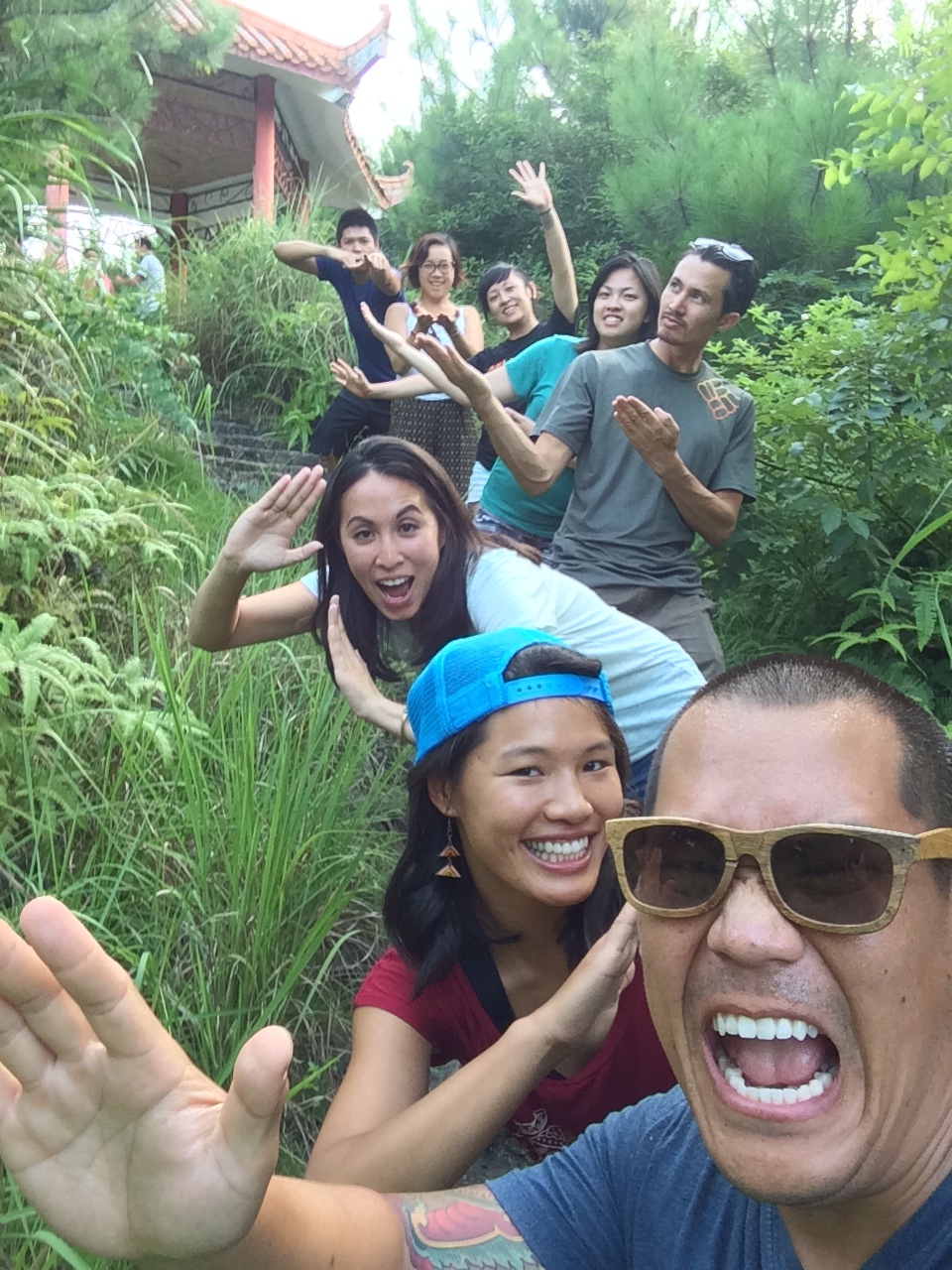 harnessing our inner kung fu as if we're on the set of "crouching tiger, hidden dragon"