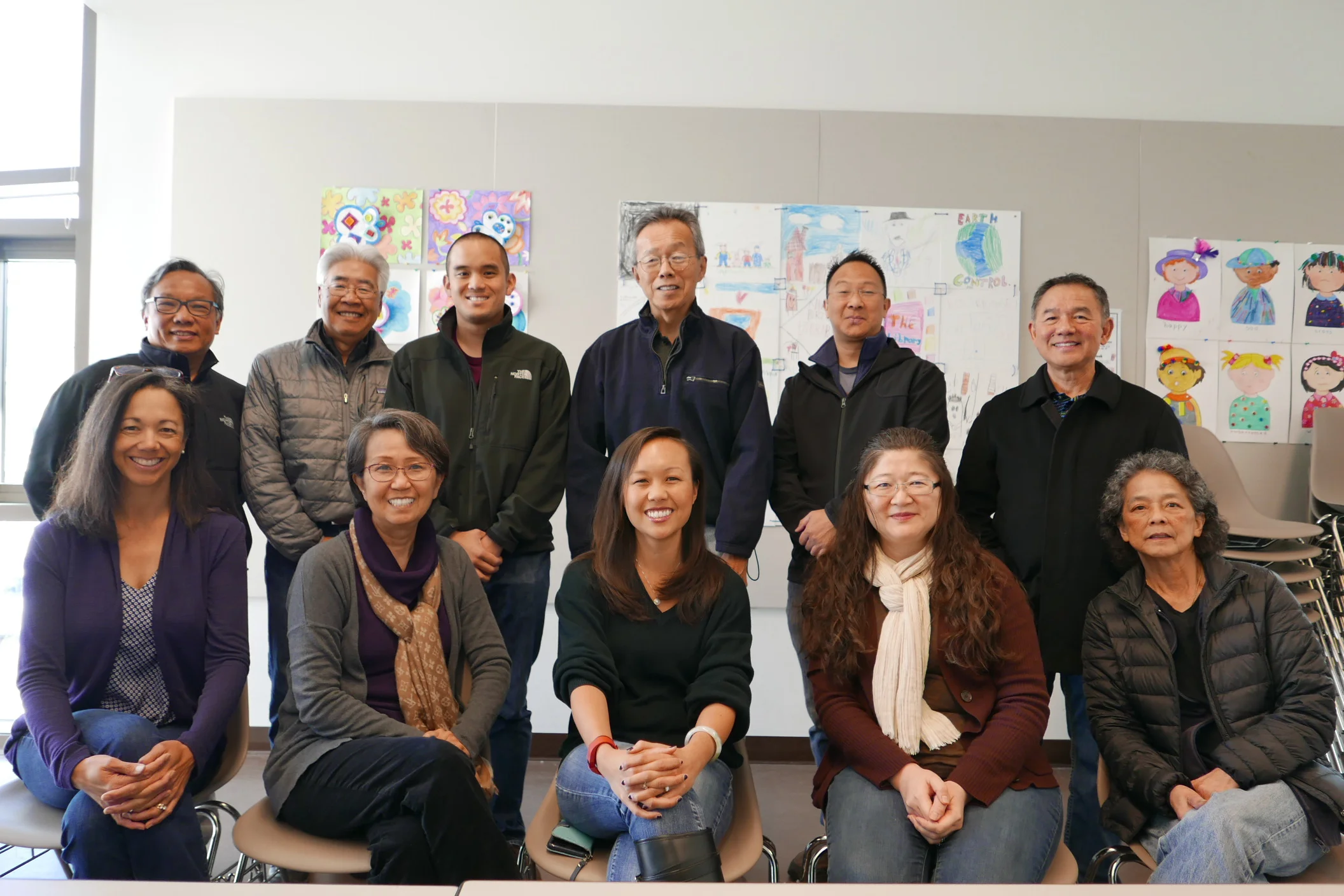 Sitting l-r: Trina Horner, Celia Huey, Jessica Huey, Martha Chan, Barbara Lee. Standing: Walter Lim, John Wong, Jason Phan, Dennis Huey, Patrick Chew, and Winston Lee Not pictured: Jane Chin and Danny Lee