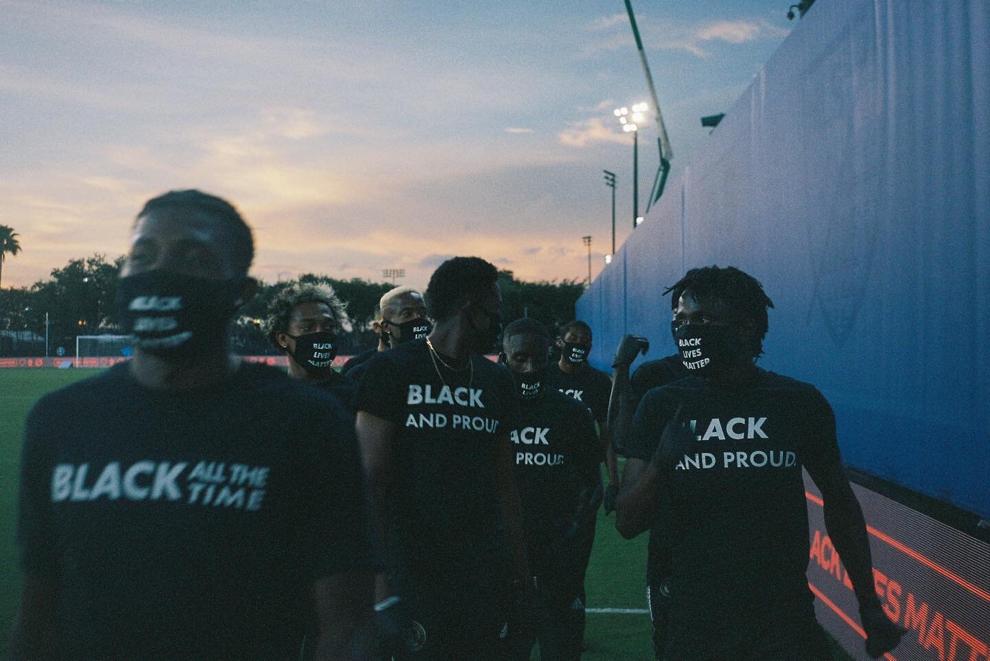 Beyond proud of the foundation that was set by this group on the opening night of the MLSisBack tournament. The seeds of change that were planted will yield some amazing fruit for generations to come. 

Also thankful for the opportunity for us Black 