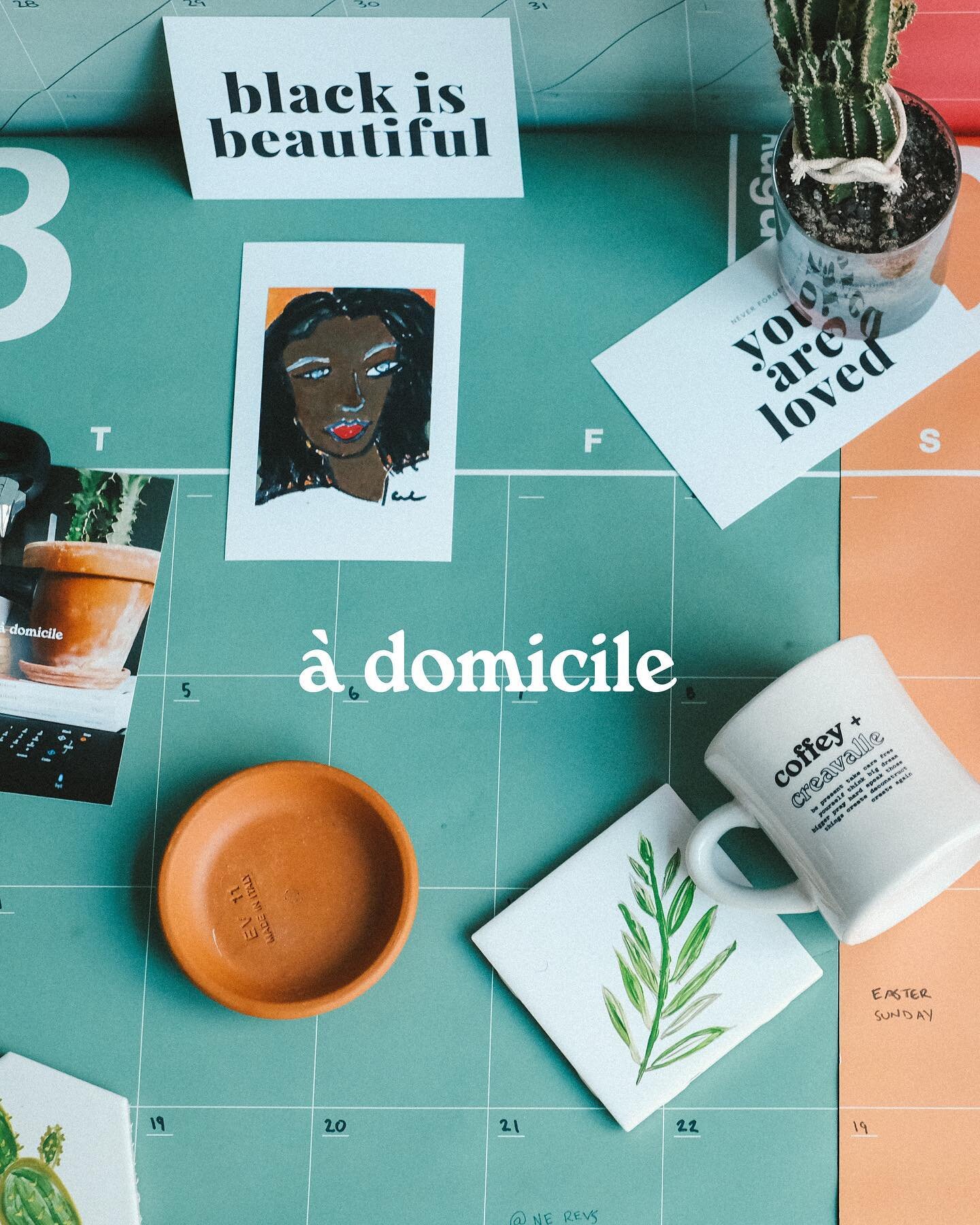 @coffeywithcreavalle 
A joint project from @thecoffeybreak and @malik_lebeau centered around the home and the people, spaces, places, and things that make us feel at home&mdash;&agrave; domicile
First offering, featuring these postcard sets and mug, 