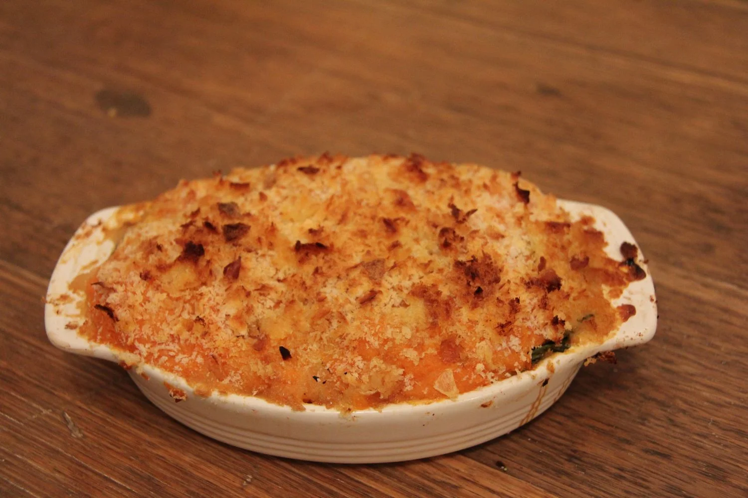 Fish pie v2 - out of the oven!