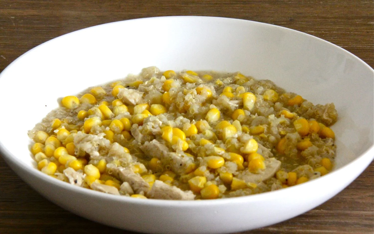 Simplified 'Anneka Manning' Chicken and Corn Soup