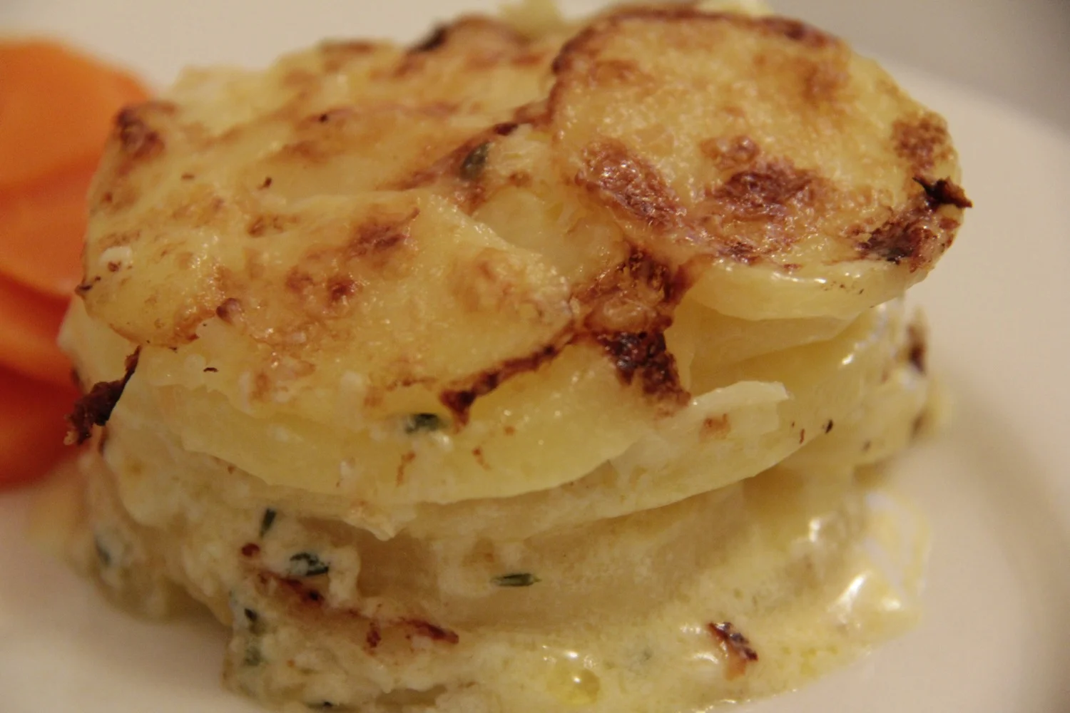 Potato Dauphion for one - does a Saturday night get any better!!!