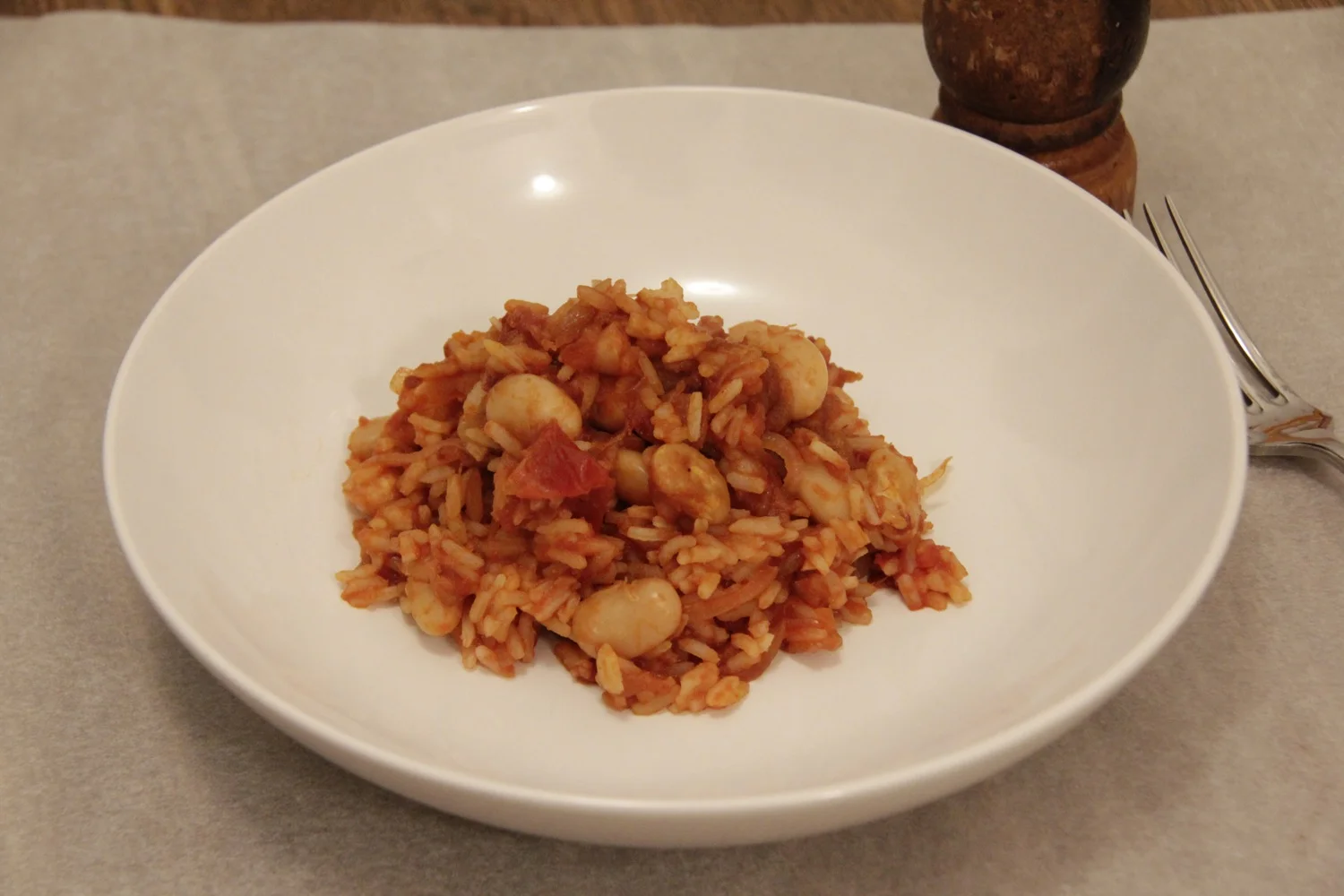 Thursday | Tomato and Butterbean 'casserole'