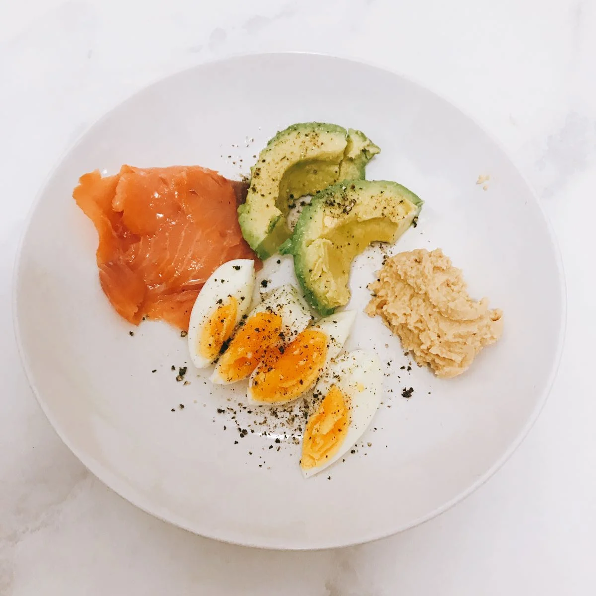 Thursday: Salmon & Avocado - again!
