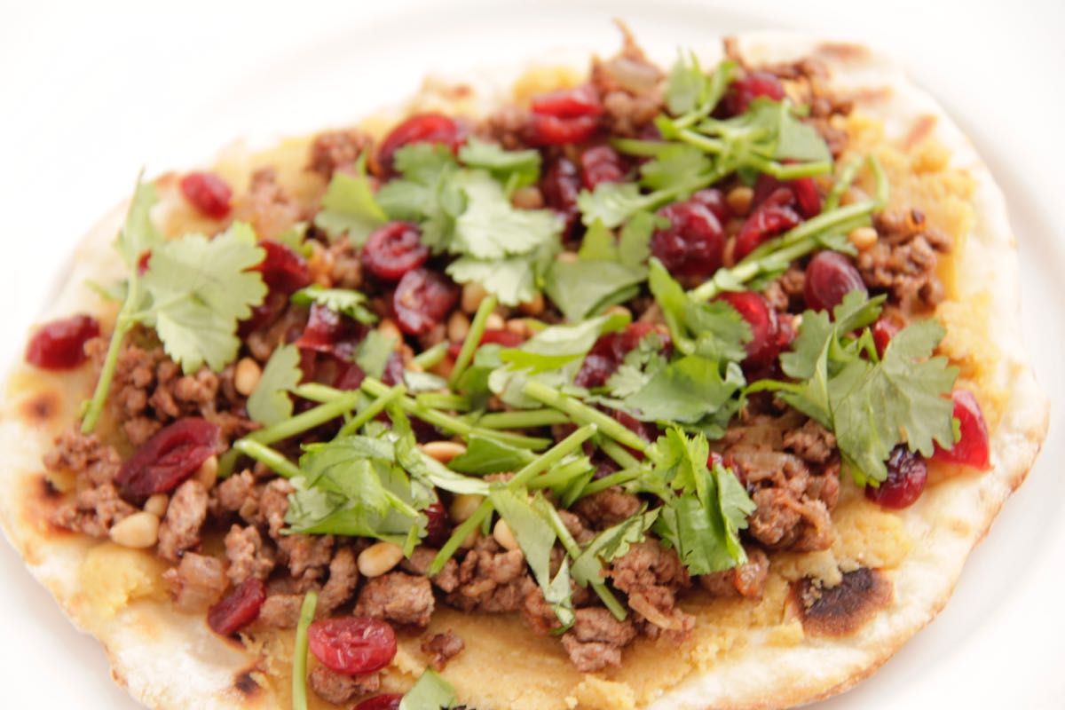 Middle Eastern Lamb Flatbread