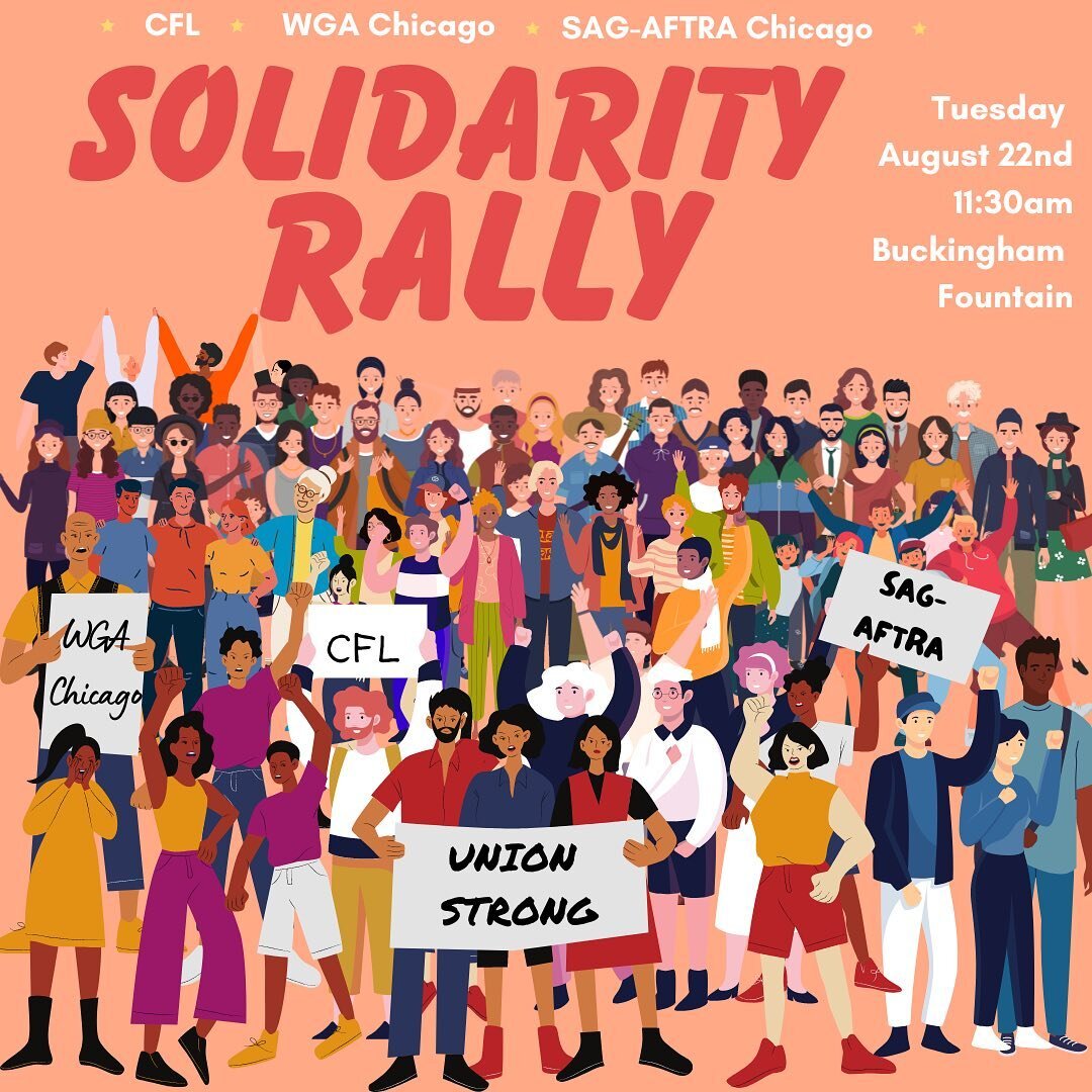 National Day of Solitary
@chicagolabor @wgastrikeunite @sagaftra 11:30 am At Buckingham Fountain. Everyone is welcome!!