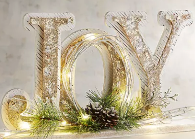 joy light up sign pier 1