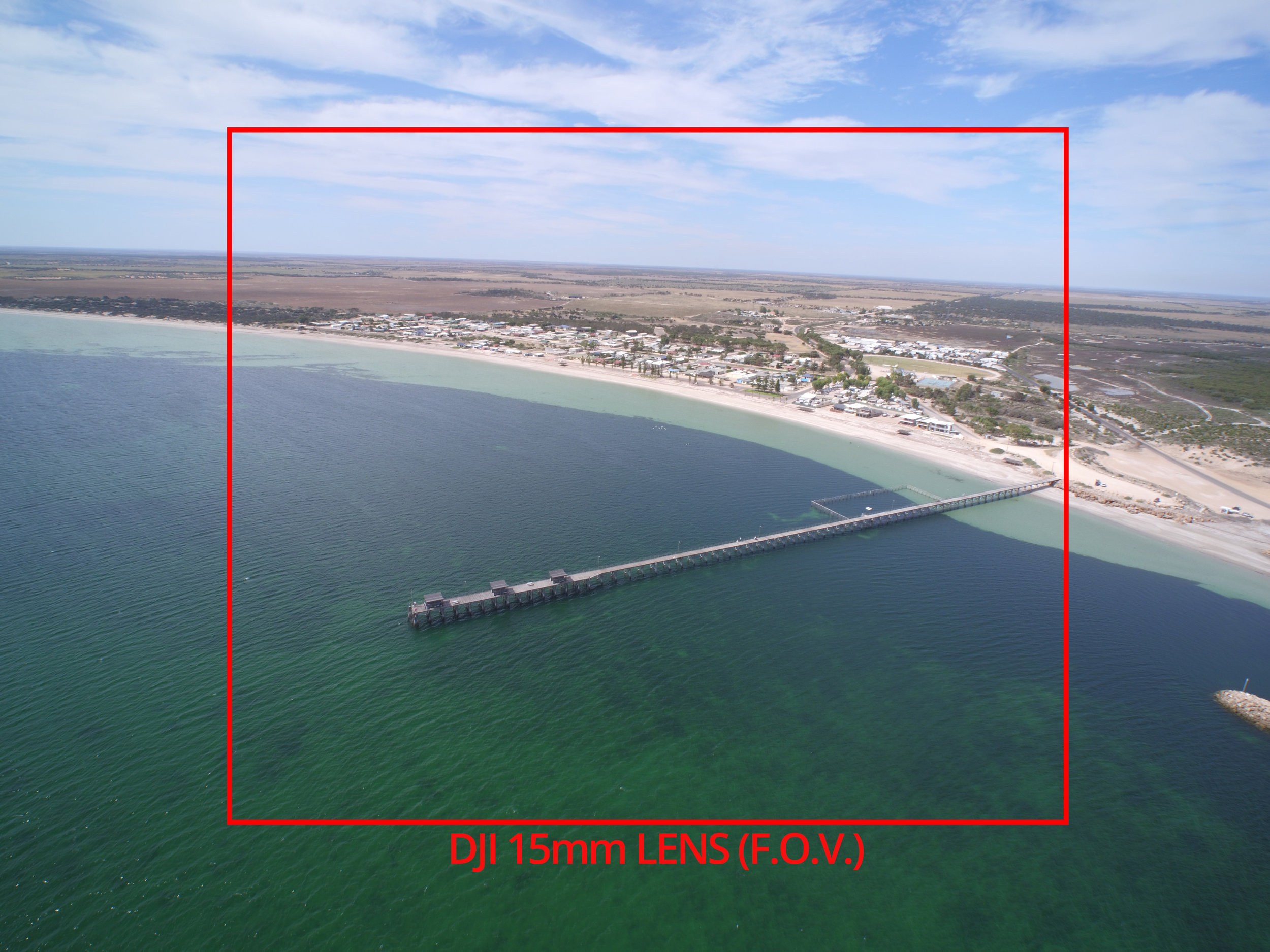 SLR Magic 8mm from 350 Feet altitude - nice and wide with only slight distortion (simple fix in post)