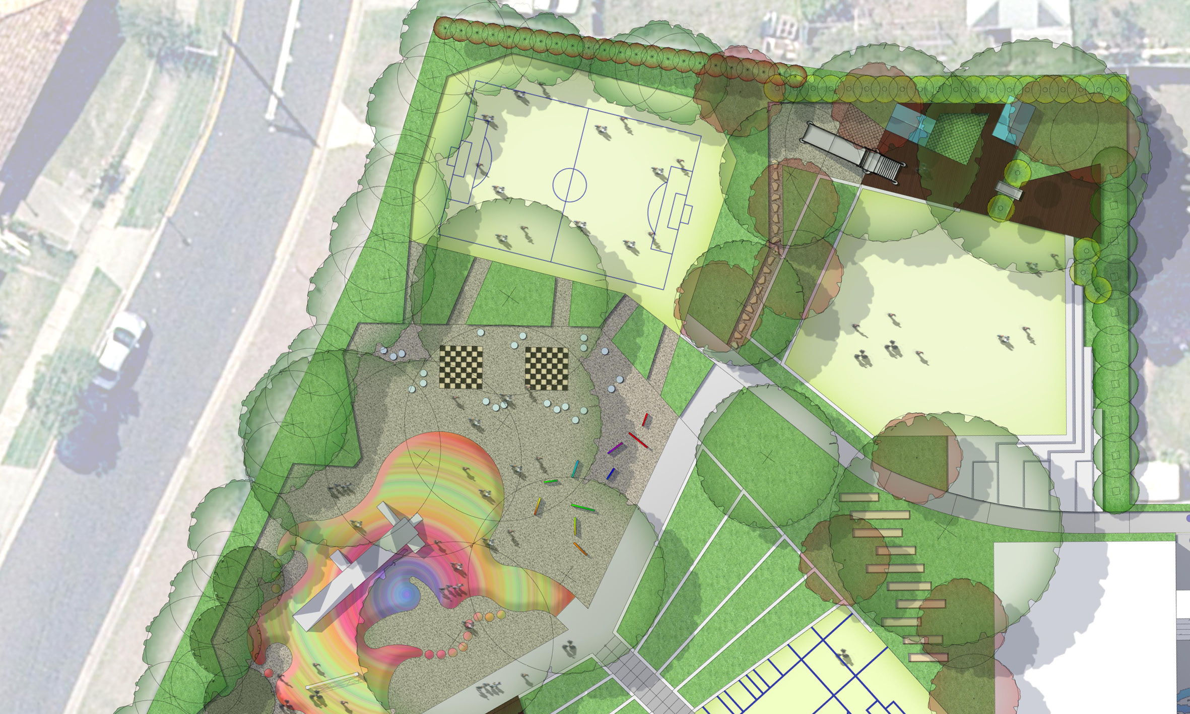 Landscape Masterplan playground