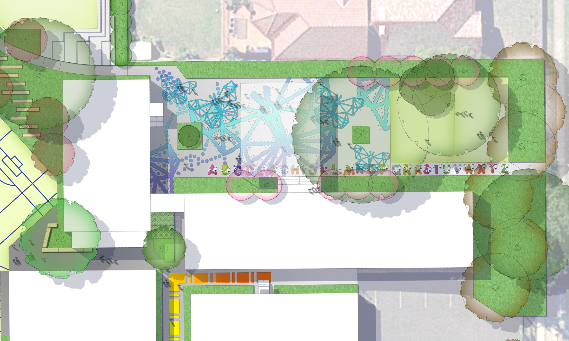 schoolyard landscape masterplan