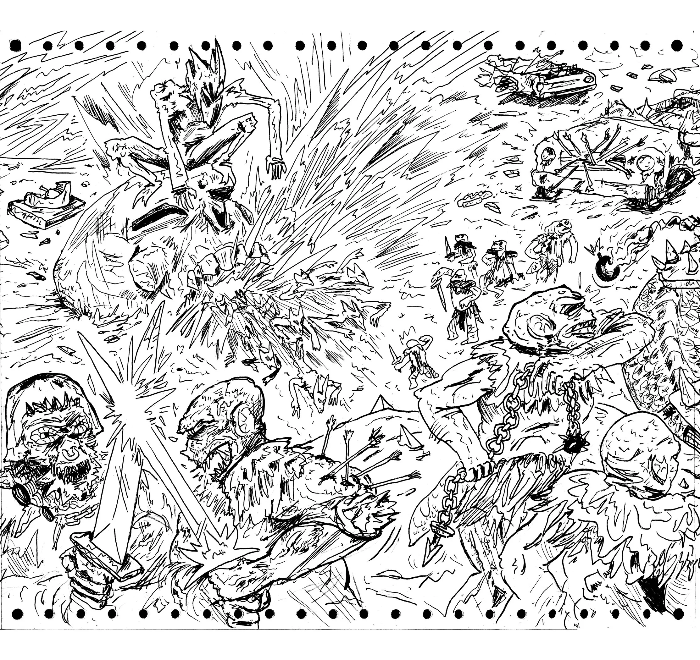 Battle Drawing 4