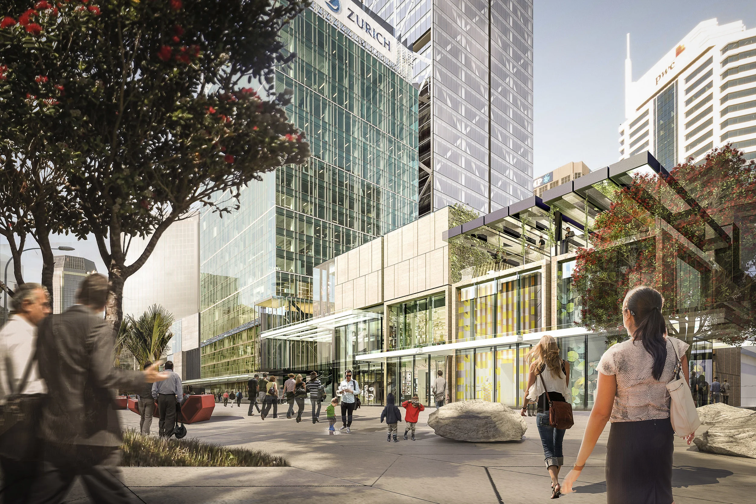 Commercial Bay – photo credit Warren &amp; Mahoney