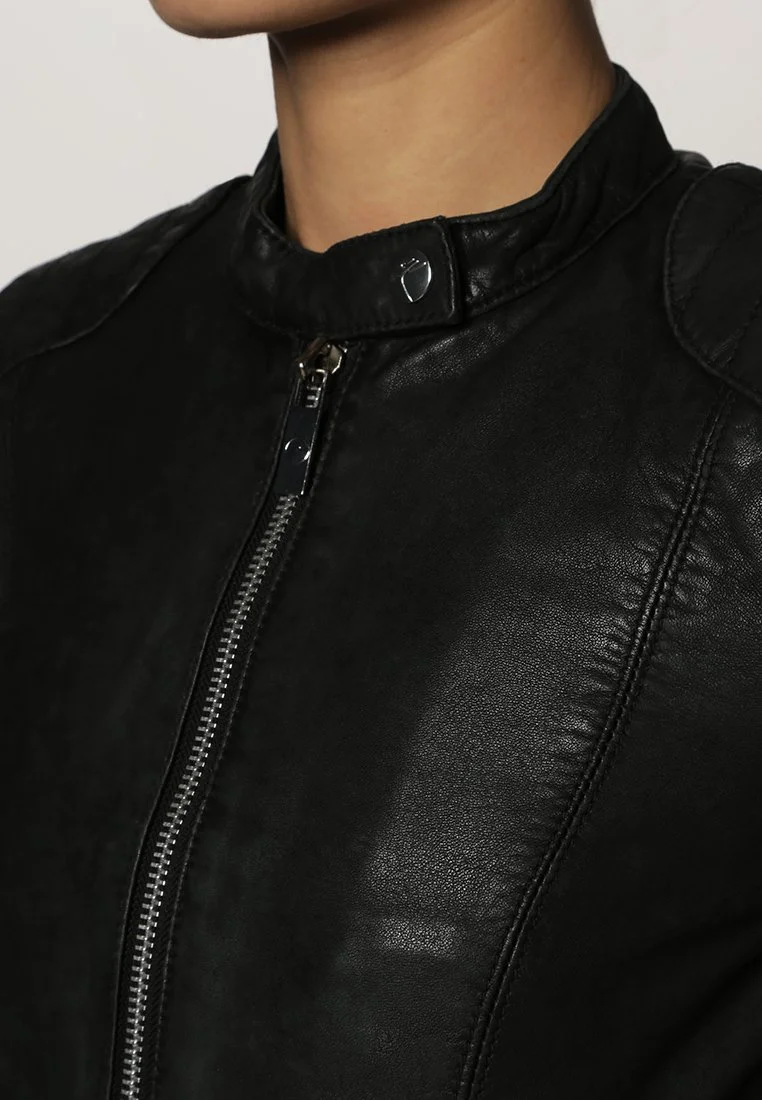Fratini Ladies Motorbike Leather Jacket 2.jpg