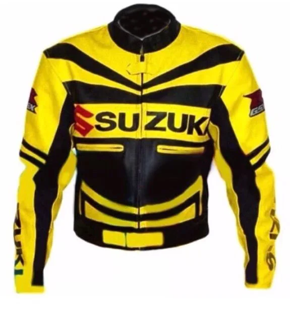 suzuki leather jacket