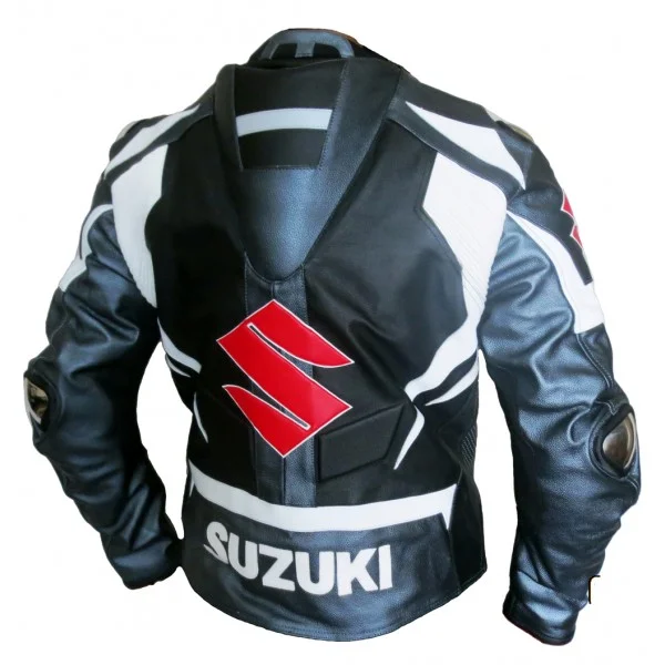 suzuki leather jacket