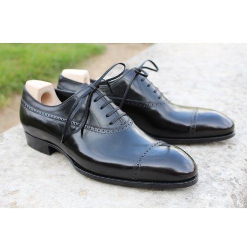 Details about   MENS HANDMADE BLACK BROGUE DRESS SHOES MENS PURE REAL LEATHER FORMAL SHOES 